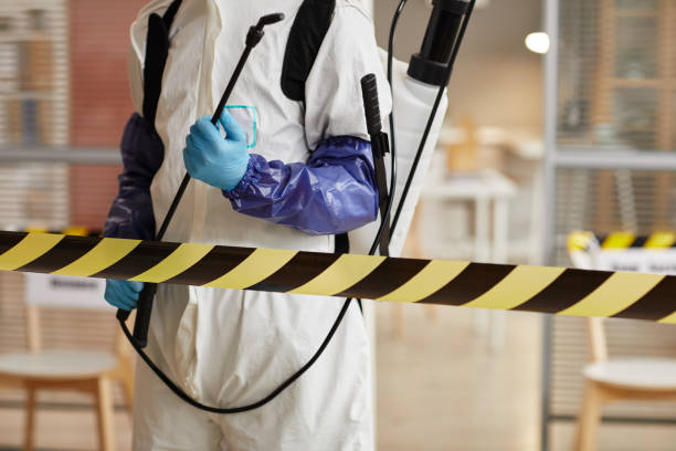 Professional Unattended Death Cleanup technician working in Cascade, WI